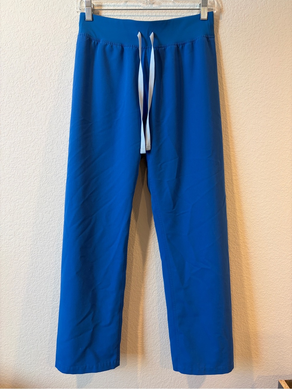 Figs Women’s Royal Blue Livingston High-Rise Straight-Leg Scrub Pant - SP